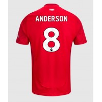 Nottingham Forest Elliot Anderson #8 Heimtrikot 2024-25 Kurzarm